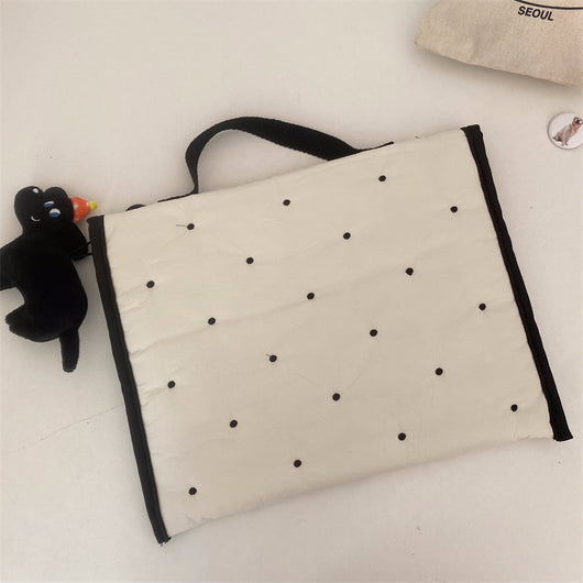 Bolsa Portátil para Tablet con Patrón de Conejo Bordado - Image 22