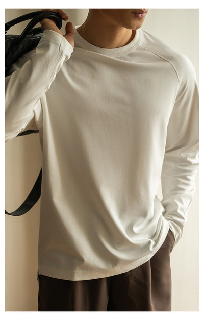 Blusa Holgada de Manga Larga Color Sólido - Image 14
