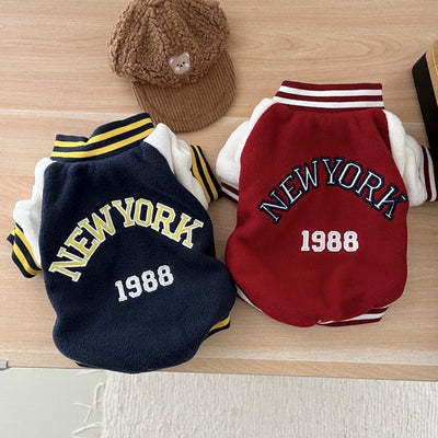 Uniforme de Béisbol Estampado Otoñal para Mascotas - Image 20