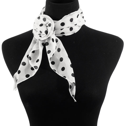 Pañuelo de Seda Estampado Leopardo y Lunares - Diseño Premium Rosa - Image 26