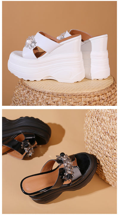 Pantuflas Cuña con Plataforma para Mujer - Image 19