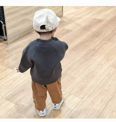 Suéter Pullover Coreano para Niños - Estilo Occidental - Image 38