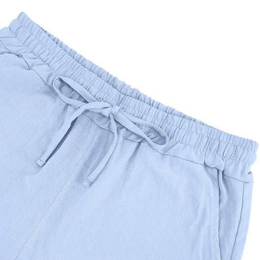 Conjunto de Verano para Hombre: Camisa Manga Corta y Shorts con Cordón - Image 14
