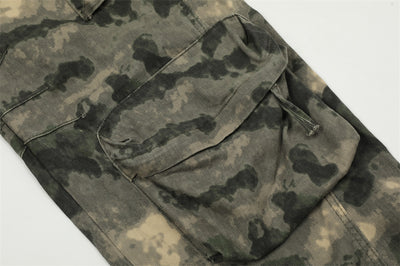 Pantalones de Trabajo Camuflaje Tie-dye Multi-bolsillos para Montaña - Image 12
