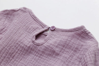 Blusa Infantil de Algodón y Lino con Volantes y Mangas Largas - Image 18