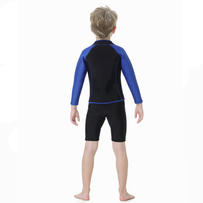 Traje de Buceo Infantil de Dos Piezas con Manga Larga - Image 54