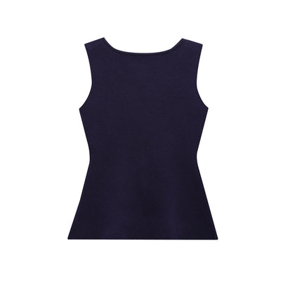 Chaleco de Punto Minimalista Europeo y Americano - Image 15