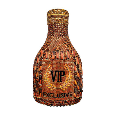 Bolso de Cena Elegante con Diseño de Botella de Champagne y Mano de Diamantes - Image 23
