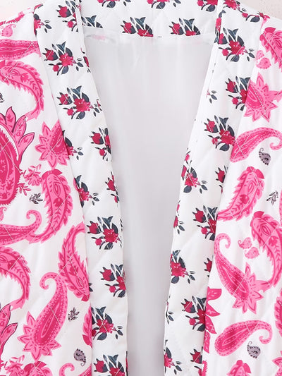 Chaleco Acolchado de Algodón con Estampado Street y Costuras Decorativas - Image 23