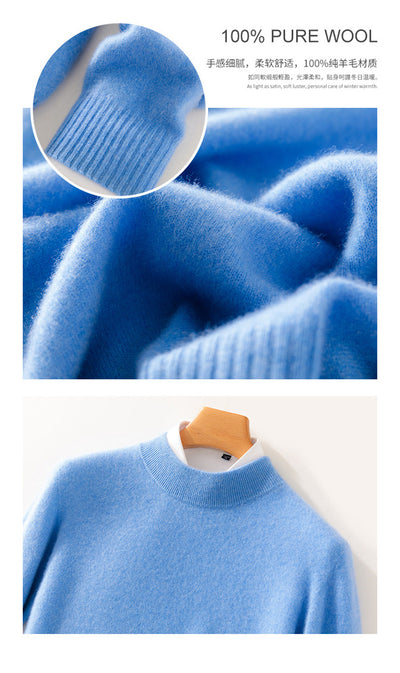 Cardigan Tejido Grueso Corto de Color Liso - Abrigo Base Cálido - Image 28