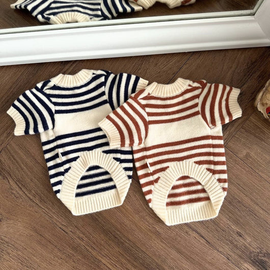 Suéter Tejido Cálido para Mascotas Estilo Coreano Otoño Invierno - Image 23