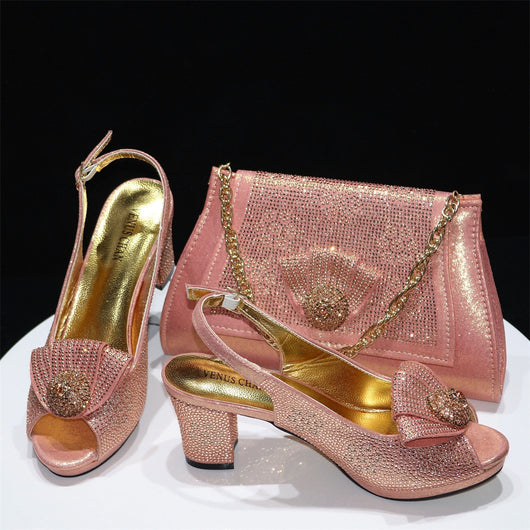 Zapatos Peep Toe con Tacón Grueso y Detalles de Strass - Image 19