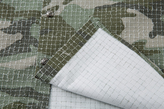 Camisa Retro Camuflaje Americana Manga Corta para Hombre - Image 22