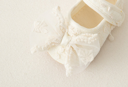 Zapatillas Princesa con Moño Estilo Coreano para Bebé - Image 9