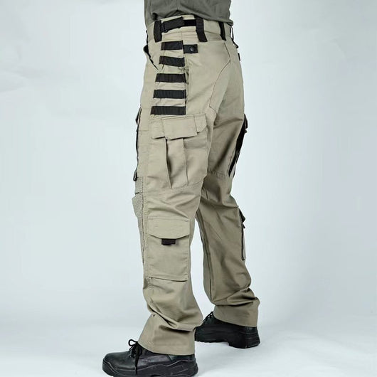 Pantalones Tácticos Camuflaje con Bolsillos Funcionales Reforzados - Image 37