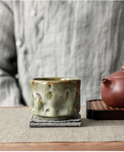 Taza Jianzhan Artesanal Maestría Fuego Salvaje - Image 13