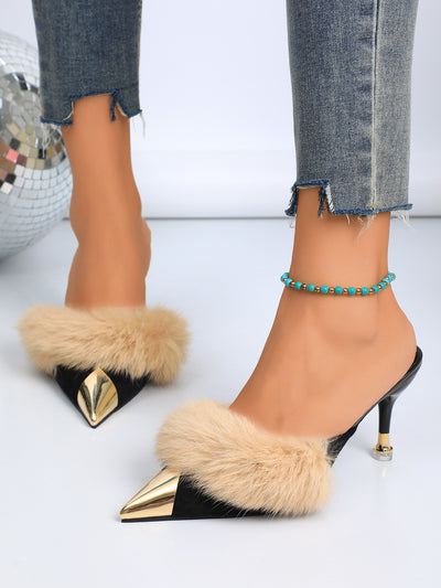 Pantuflas Cerradas de Tacón Bajo con Forro Suave - Image 13