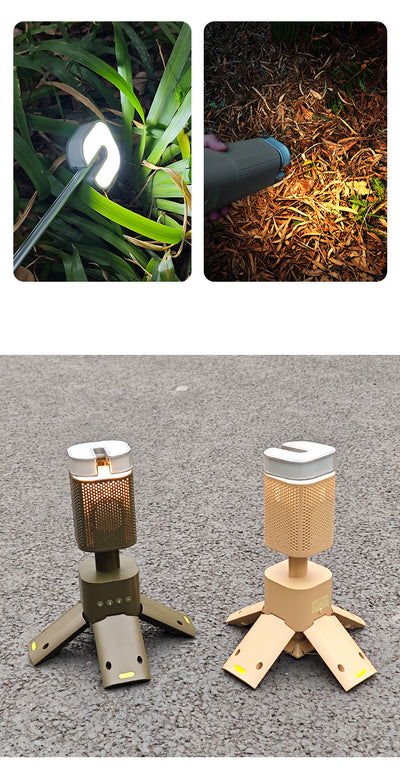 Parlante Bluetooth Portátil con Luces LED Atmosféricas - Image 12