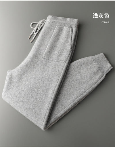 Conjunto de Sudadera con Capucha y Pantalón Tejido de Color Liso para Hombre - Image 20