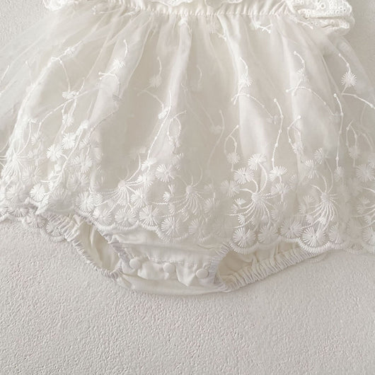 Jumpsuit Elegante con Mangas Volantes y Encaje Transparente - Image 19