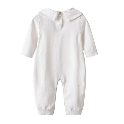 Enterizo Tejido Trenzado con Cuello Peter Pan para Primavera y Otoño - Image 18
