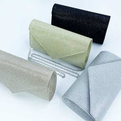 Cartera de Noche Elegante con Detalles Brillantes - Estilo Europeo y Americano - Image 31