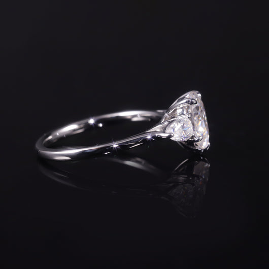 Anillo de Plata 925 con Moissanita en Diseño Gota de Agua - Image 7