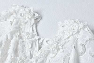 Vestido Hueco Bordado Cintura Esbelta para Mujer - Image 8