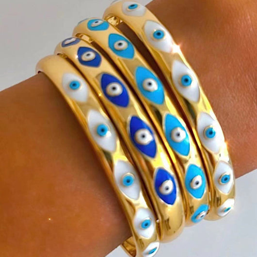 Pulsera Retro de Acero Titanio Abierta - Estilo INS - Image 19