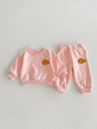 Conjunto de Pantalón y Suéter con Pez Bordado - Image 15