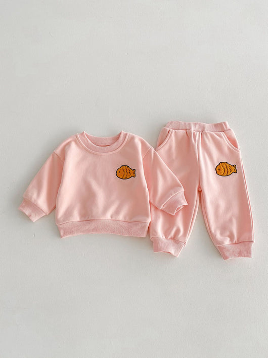 Conjunto de Pantalón y Suéter con Pez Bordado - Image 15