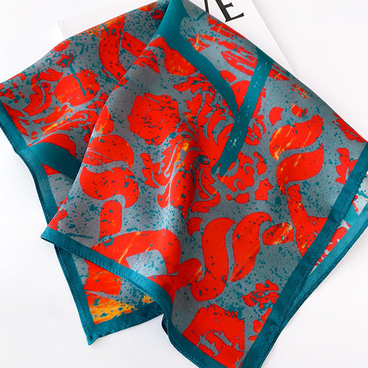 Pañuelo de Seda Primavera Otoño para Mujer - Image 11