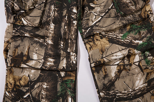 Pantalones Cargo Camuflaje Ramas Estilo Retro - Image 26