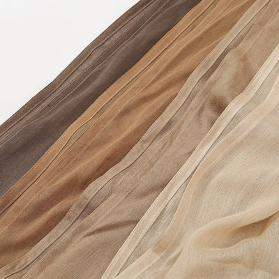 Pañuelo Modal Rayon Malayo Indonesio Colores Sólidos Transpirable - Image 67