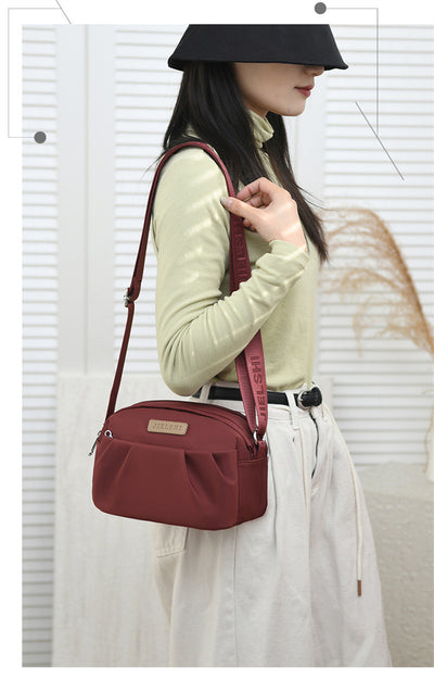 Bolsa Mensajero Oxford con Pliegues para Teléfono y Documentos - Image 24