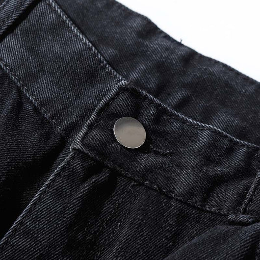 Pantalón Cargo Denim Lavado Industrial con Múltiples Bolsillos - Image 19