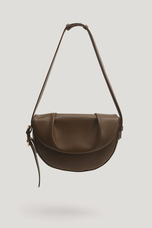 Bolso Bandolera de Cuero Vacuno con Pliegues - Image 19