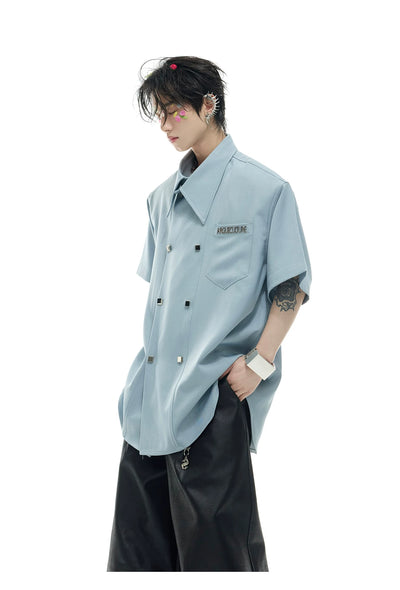 Camisa Casual Holgada de Manga Corta Premium para Hombre - Image 22