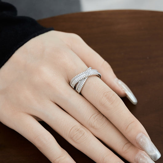 Anillo de Plata Esterlina 925 con Circón para Mujer - Image 15