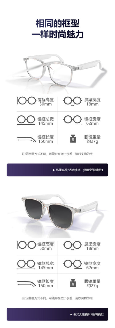 Gafas de Sol Inteligentes Bluetooth con Polarización y Protección UV - Image 8