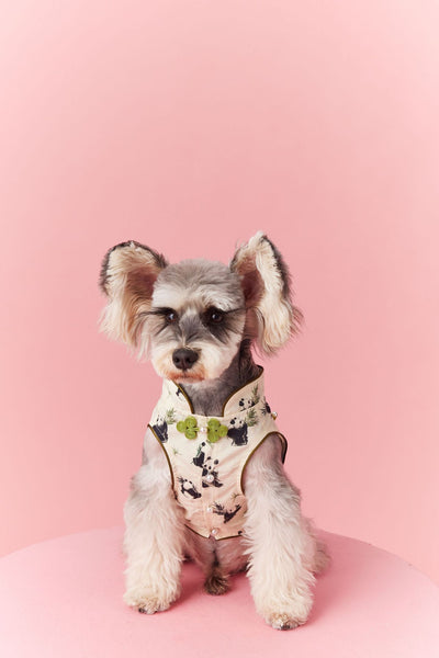 Chaleco sin Mangas Estilo Chino para Mascotas - Diseño Panda Teddy Schnauzer Bichón - Image 48