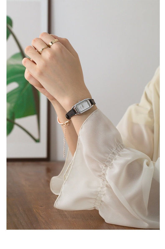 Reloj de Pulsera Cuadrado Retro Minimalista para Mujer - Image 22