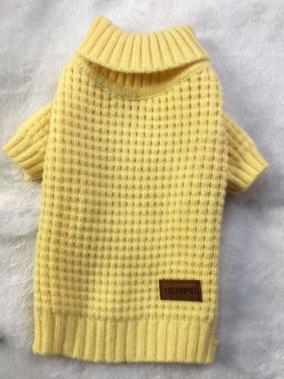 Suéter Cuello Alto para Mascotas - Ropa Abrigada para Gatos y Perros - Image 10