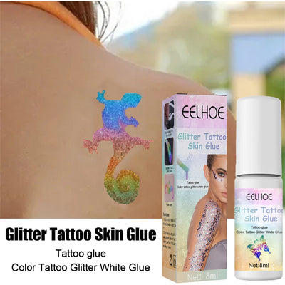 Adhesivo Corporal para Tatuajes Temporales, Glitter y Maquillaje Artístico - Image 19