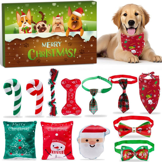 Caja de Regalo con Juguetes Navideños para Perros - Image 10