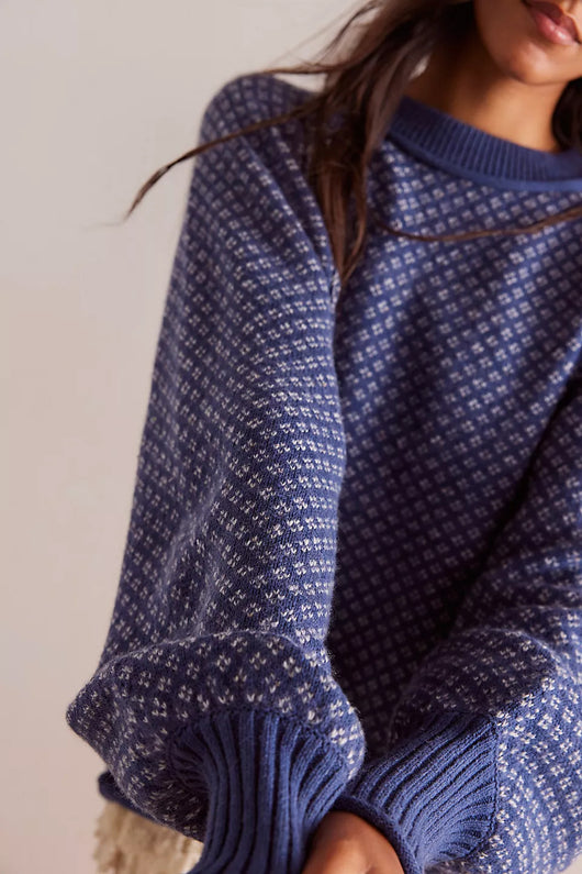 Suéter Tejido Jacquard Cuello Redondo para Otoño e Invierno - Image 26