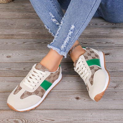 Zapatos Casuales Oversize para Mujer con Encaje Floral y Cordones - Image 23