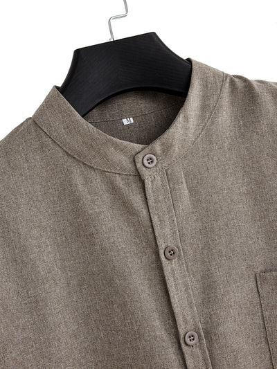 Camisa Casual Hombre Básica con Bolsillo - Image 22