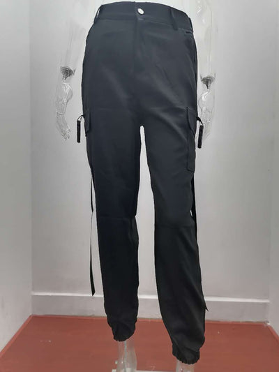 Pantalón Harem Casual para Mujer con Cintura Ajustable - Image 10