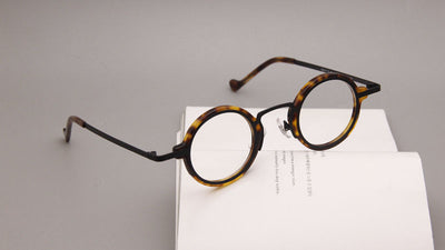 Gafas Retro Marco Redondo Metal para Miopía - Image 46